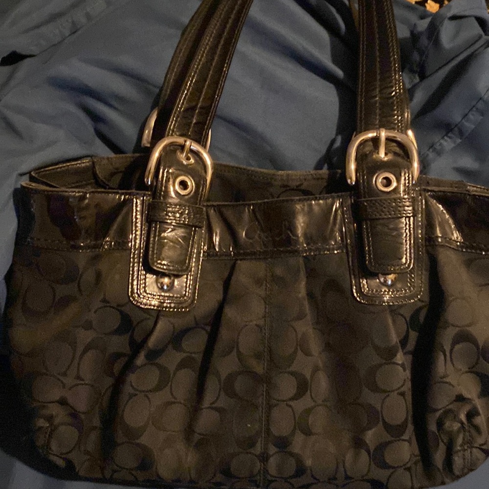 Coach hand bag
